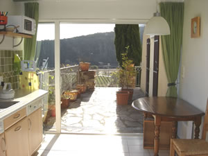 Kitchen terrace